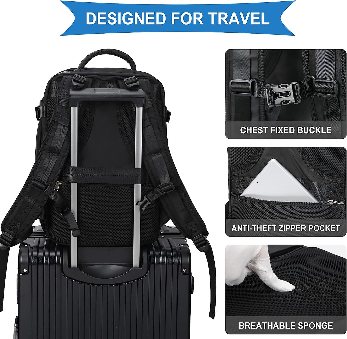 Qurlon Large Travel Backpack