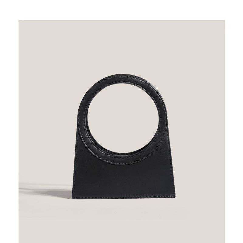 Qurlon Elegant Circular Ring Handheld Bag